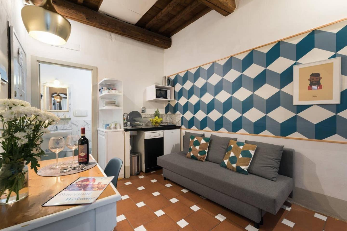 F4 - Santa Croce One Bedroom Flat 2 To 4 Guests Florence Extérieur photo
